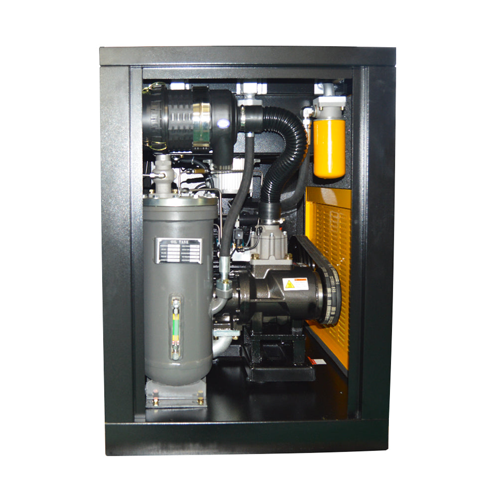 20HP, 81CFM, 116PSI VARIABLE SPEED TWIN SCREW Industrial Compressor : OM20V