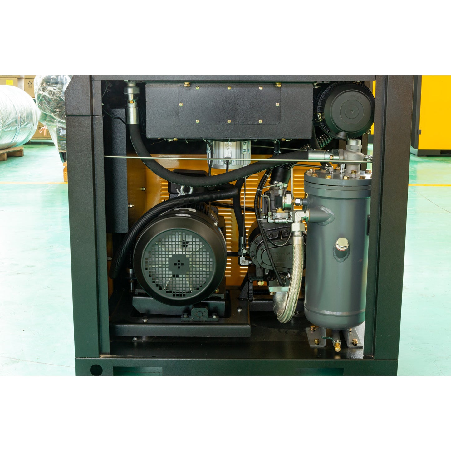 25HP, 106 CFM 116PSI VARIABLE SPEED TWIN SCREW Industrial Compressor : OM25V