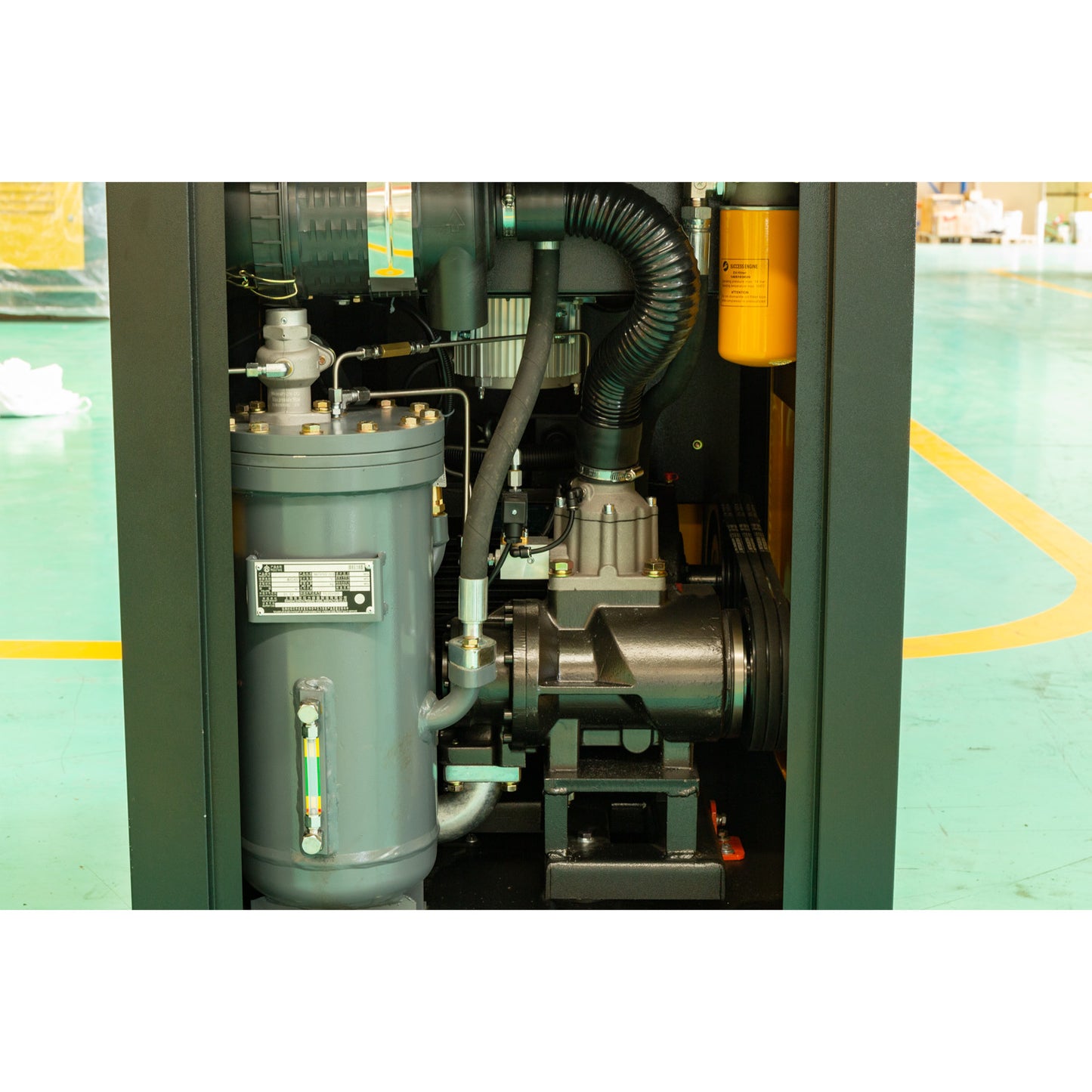 25HP, 106 CFM 116PSI VARIABLE SPEED TWIN SCREW Industrial Compressor : OM25V