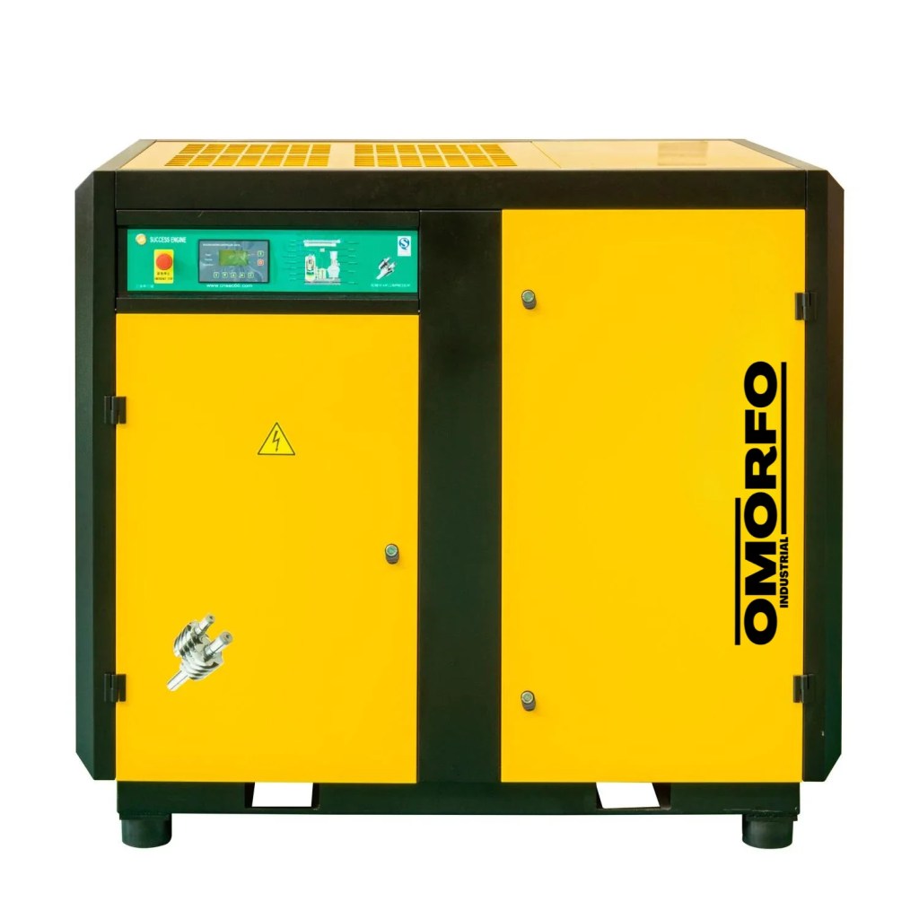 OMORFO 50 HP Single-Speed Rotary Screw Air Compressor